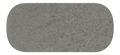 Table Granit Double Pied en micro-béton, vue de dessus