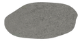 Table Canyon en micro-béton, vue de dessus