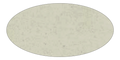 Table Eclips en micro-béton, vue de dessus
