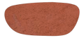 Table Vulkan en micro-béton, vue de dessus